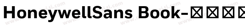 HoneywellSans Book字体转换